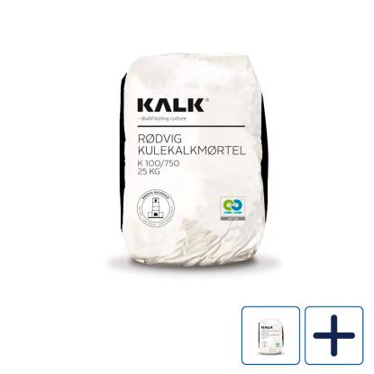 KALK Rødvig kulekalkmørtel, K100/750 - 15 liter