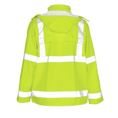 MASCOT SAFE AQUA Feldbach regnjakke, hi-vis gul