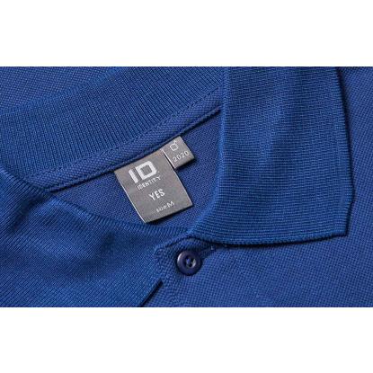 ID 2020 YES poloshirt, mørk kongeblå