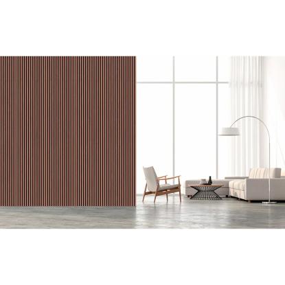 FibroTech PROFF akustikpanel, 605 x 3000 mm, walnut