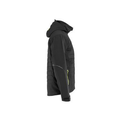 Blåkläder 4743 hybridjakke, sort/hi-vis gul