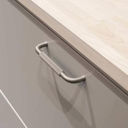 Beslag Design Helix greb, 160 mm, rustfrit stål look