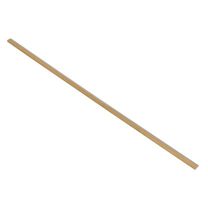 I-Wood afslutningsliste til akustikpanel, klar olieret, grå filt og lys kerne, egefiner, 16 x 42 mm