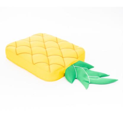 Westmann ananas badedyr, gul, 13 x 68 x 130 cm