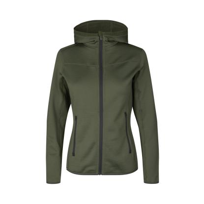 ID 0841 cardigan med stretch, komfort, dame, oliven