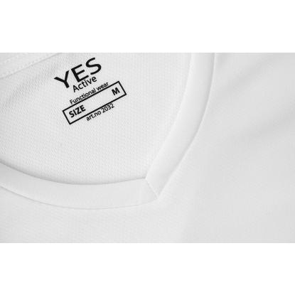 ID 2032 YES Active T-shirt, dame, hvid