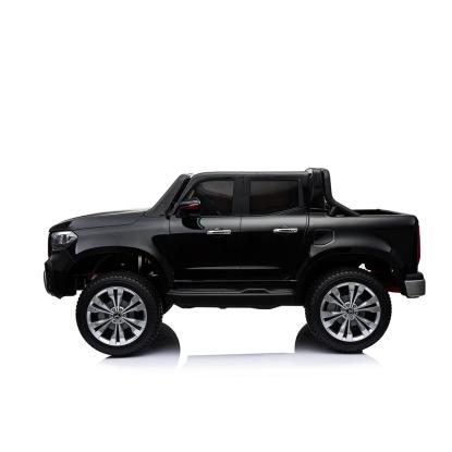 Mercedes X-Class elbil, 4 x 12V, sort