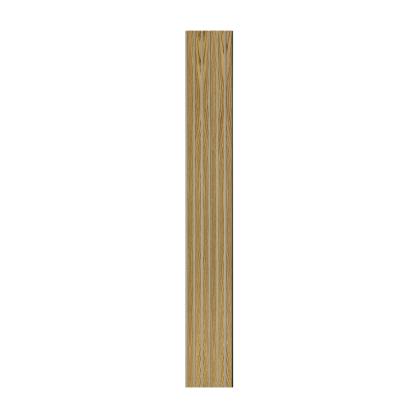 I-Wood Basic Original akustikpanel, brun olieret, beige filt og sort kerne, egefiner, 17 x 300 mm 