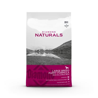 Diamond Naturals hundefoder med lam og ris til hundehvalpe - 15 kg