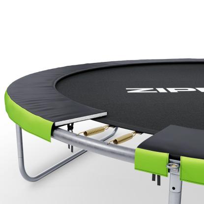 Zipro Jump Pro trampolin med net, grøn, Ø140 cm