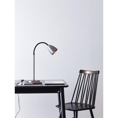 Belid Trotsig LED bordlampe, Ø15,4 cm, H53 cm, GU10, oxidgrå