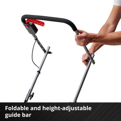 Einhell GC-SC 18/28 Li-Solo akku plænelufter/vertikalskærer, uden batteri og lader