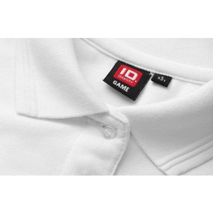 ID 0521 poloshirt, klassisk, dame, hvid