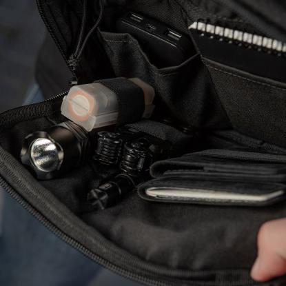 M-TAC Elite Hex EDC skuldertaske, sort