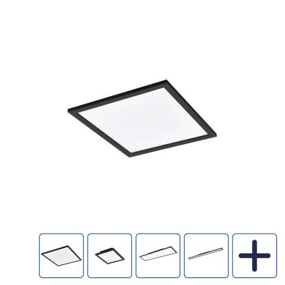 EGLO connect.z SALOBRENA-Z LED loftlampe, dæmpbar, sort