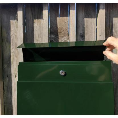 Glori ir Ko LB52 kolonihavepostkasse, mørk grøn