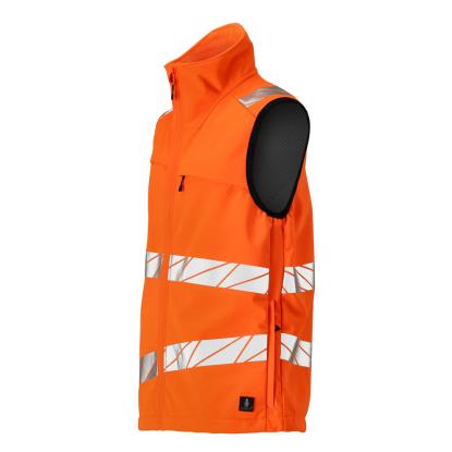 MASCOT ACCELERATE SAFE softshell vest, hi-vis orange