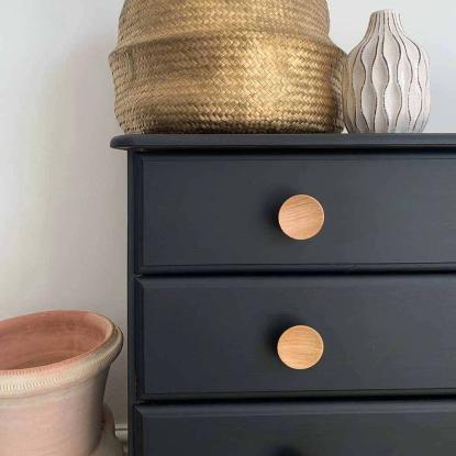 Beslag Design Olympia knop, 50 mm, eg