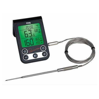 TFA Küchen-Chef digitalt stegetermometer, sort