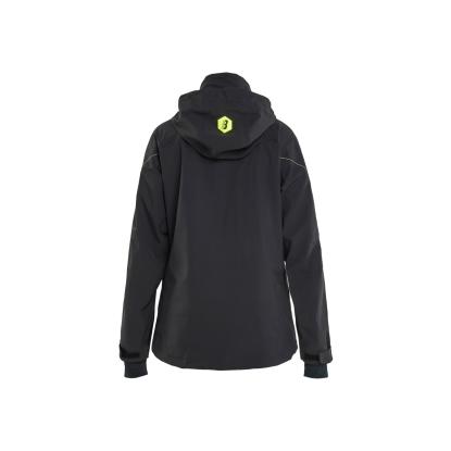 Blåkläder 4403 dame skaljakke 4-vejs stretch, sort/hi-vis gul