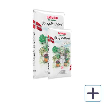 Danmuld så- og priklejord på palle