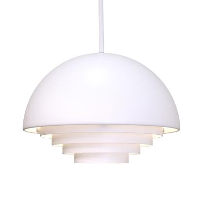 Herstal Motown pendel, Ø36 cm, E27, dæmpbar, hvid
