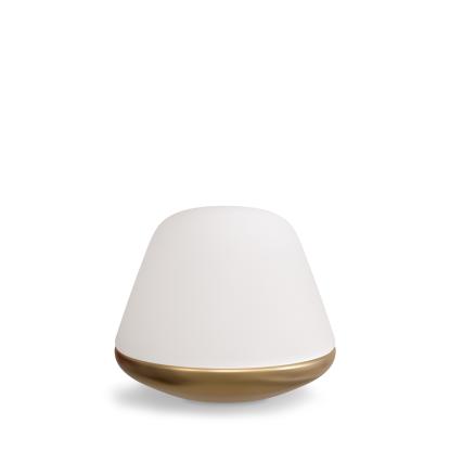 Herstal Bloom Small bordlampe, Ø20 cm, E27, messing