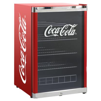 Scandomestic Coca-Cola Highcube GDE fritstående køleskab, 115 liter