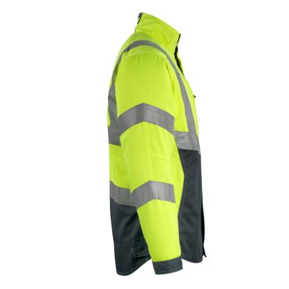 MASCOT SAFE SUPREME Oxford arbejdsjakke, hi-vis gul/mørk marine