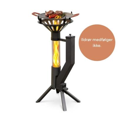 Gardenflare grilltilbehør til Klassisk ildrør, sort