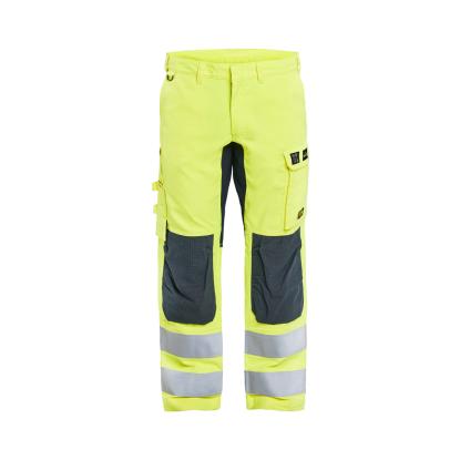 Blåkläder 1788 multinorm buks inherent med stretch, hi-vis gul/marineblå