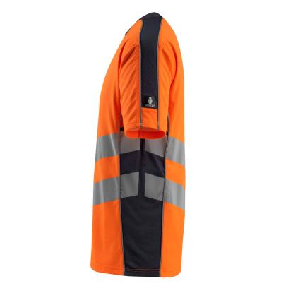 MASCOT SAFE SUPREME Sandwell T-shirt, hi-vis orange/mørk marine