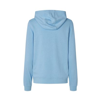 ID PRO Wear CARE 0389 hættetrøje med lynlås, dame, lys blå