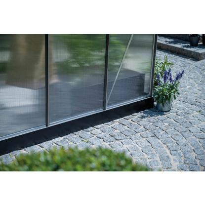 Halls Icon 6 drivhus 4,9 m², alu, 4 mm poly