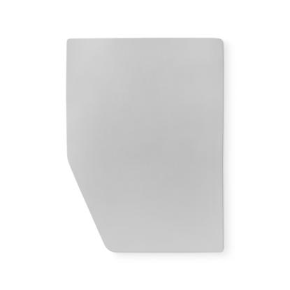 Walra Travel jersey stræklagen til fransk seng, venstre, 160 x 210 cm, grå