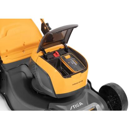 STIGA E-Power Collector 48 S plæneklipper inkl. 5.0 Ah batteri og lader