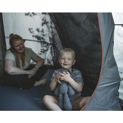 easy camp Hamra 5 tunneltelt til 5 personer, blå