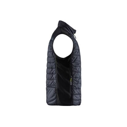 Blåkläder 3863 vest foret, sort/hi-vis gul