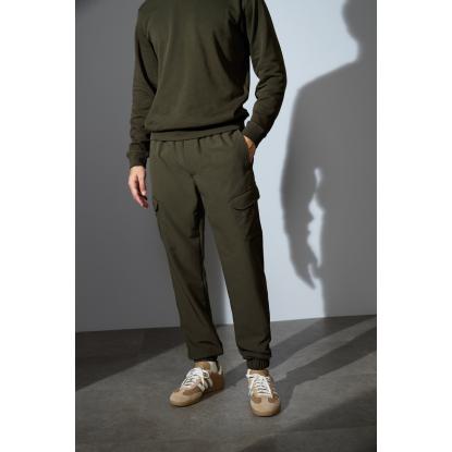 ID 0914 Cargo stretch buks, unisex, oliven