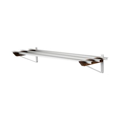 Hoigaard SR-3 skohylde, L98 cm, valnød og alu