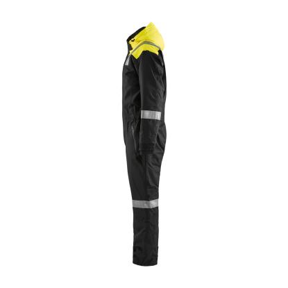 Blåkläder 6787 vinter kedeldragt, sort/hi-vis gul