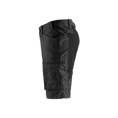 Blåkläder 1449 service shorts med stretch, sort