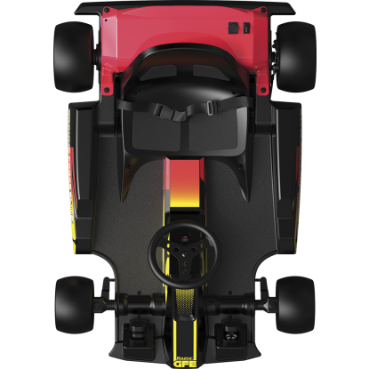Razor ground force elite kart, 22,5 km/time, rød