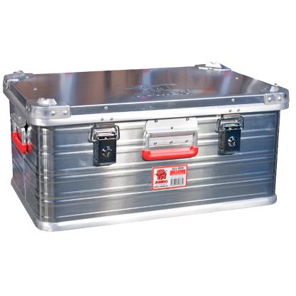 JUMBO alu-kasse indv. mål, 550 x 350 x 245 mm, 47 liter, lasteevne 70 kg