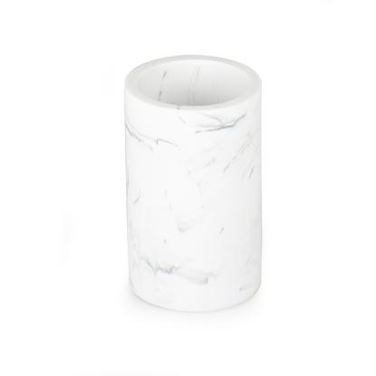 Habo Marble tandkrus, marmor, hvid