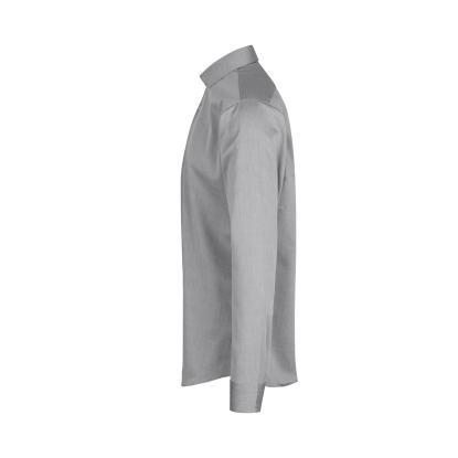 Seven Seas SS8 Fine Twill skjorte, modern, silver grey