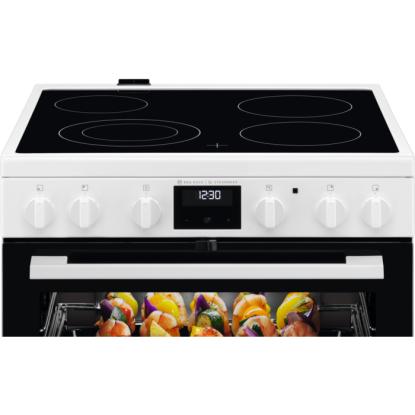 Electrolux LKR66449NW glaskeramisk komfur, 73 liter