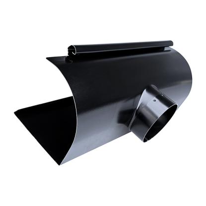 Plastmo Sort Stål Arkitekt tudstykke, 1/4 rund, nr. 14/Ø90 mm