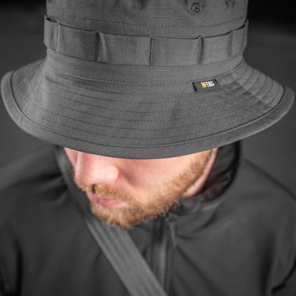 M-TAC Panama Boonie hat med rip-stop, dark grey