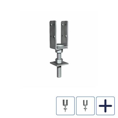 Benders Uniflex stolpesko, justerbar